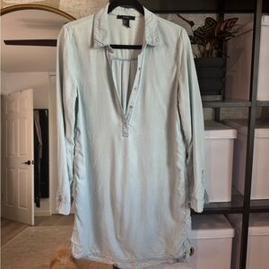 F21 Light Denim Tunic Dress